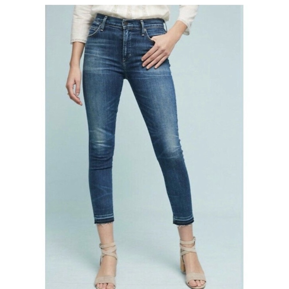 C OF H Rocket Crop High Rise Skinny Jeans Sz 27